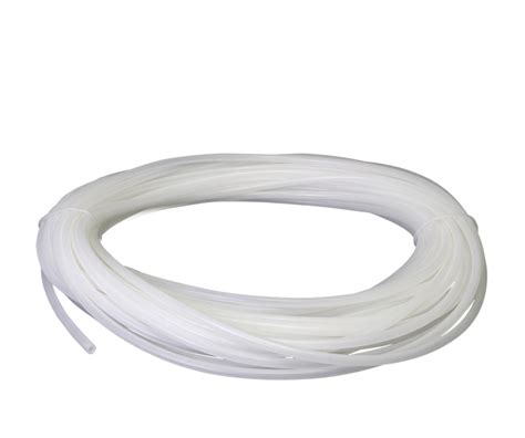 RS PRO Translucent White Flexible Tube 8mm ID Rubber 25m RS