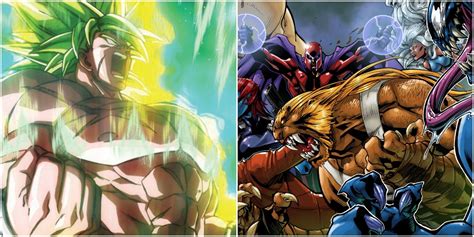 Dragon Ball 5 Marvel Villains Broly Can Beat And 5 Hed Lose To