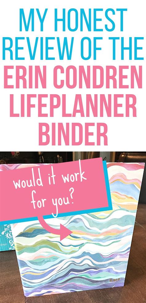 Erin Condren Life Planner Binder Review Organizing Moms