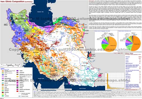 Ethnic Map Of Iran Map Of Us West