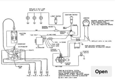 Wiring Diagram For 1949 Ford 8n Tractor