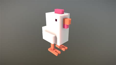 Blocky Chicken 3d Model By Cuong Manh Cuongruby 63da9f0 Sketchfab