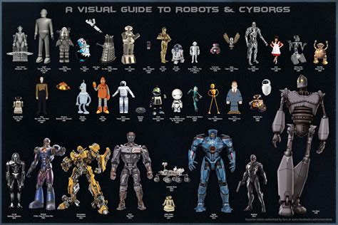 Cyborg Cool Robots Pop Culture