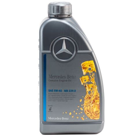 Mercedes Benz Genuine Engine Oil 2295 Sae 5w 40 1 Liter 815