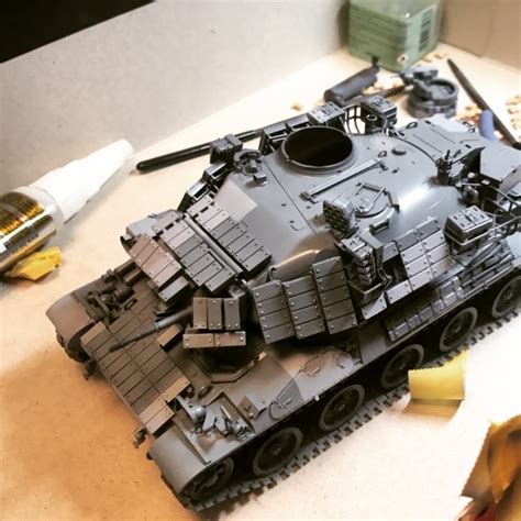 AMX B BRENNUS Scale Model Tank Kit By Tiger Models The Armored