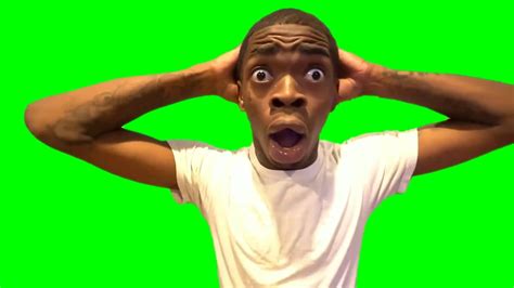 Black Guy Shocked Face Meme