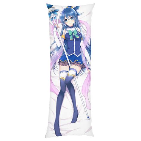 Dakimakura Ecchi Anime Body Pillow Blue Haired Waifu K Minded