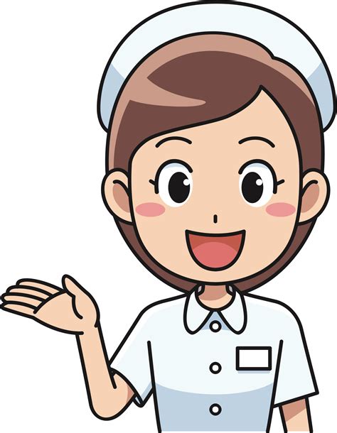 Clipart Cheerful Nurse 2