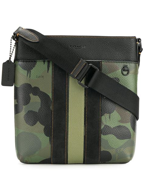 Unboxing of my signature coach messenger bag. COACH Leather Camouflage Messenger Bag in Green for Men - Lyst