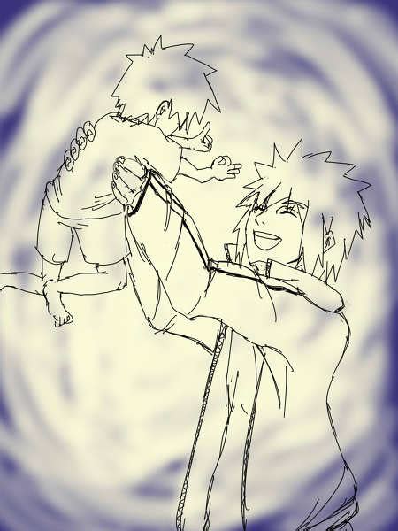 Minato And Naruto X3 Minato Namikaze Fan Art 30798266 Fanpop