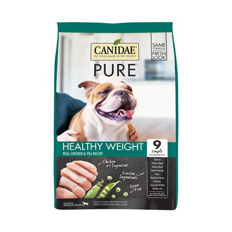 Also, when you buy dog food, particularly for any dog, you will notice a brief description (written on the back) of the ingredients used in the food. Canidae Grain Free Pure Resolve Weight Management Adult ...