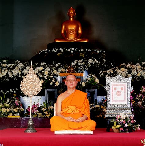 Bildet Munk Meditere Buddhist Buddhisme Thailand Seremoni