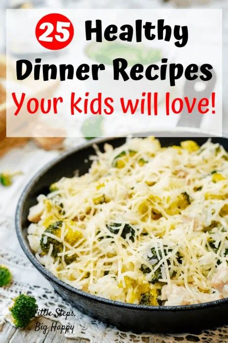 25 Healthy Dinner Ideas For Families Your Kids Will Love
