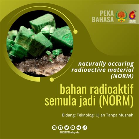 Bahan Radioaktif Semula Jadi Norm