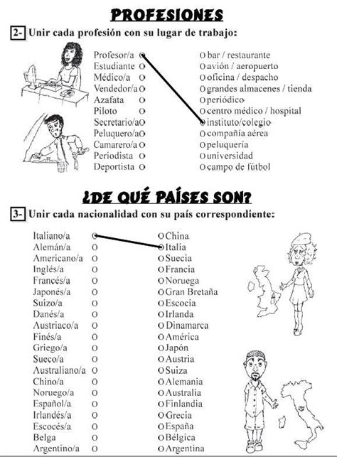 Ejercicios En Espanol Para Imprimir