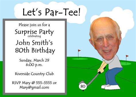 Golf themed 40th birthday party coozies personalized for. 40th Birthday Invitations Wording Funny | 40th birthday invitation wording, Birthday party ...