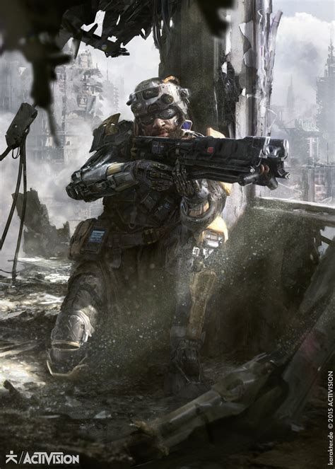 Call Of Duty Black Ops Iii Marketing Art By Karakter