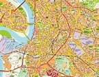 Find and enjoy our Düsseldorf Karte | TheWallmaps.com