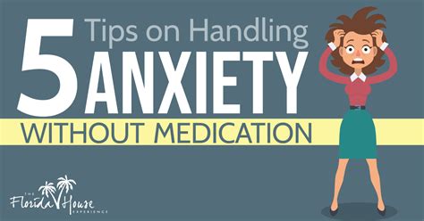 5 Tips On Handling Anxiety Without Medication
