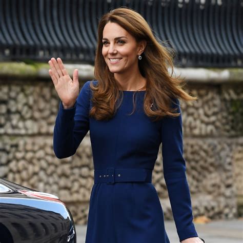 Kate Middleton Sapphire Dress Will Make You Feel Anything But Blue E