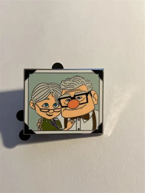 Carl And Ellie Older Through The Years Booster Disney Pin C2 1495
