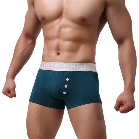 Buy New Stylish Unique Underwear Men S Sexy Boxers Cuecas Comfortable U Convex