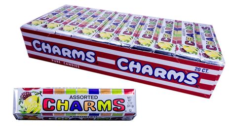 Charms Assorted Squares 1oz Or 20 Count Box B A Sweetie Candy Store