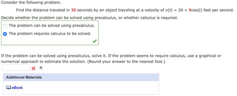 Solved Consider The Following Problem Find The Distance