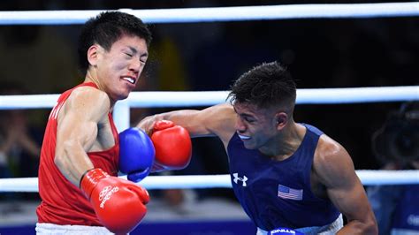 Usas Carlos Balderas Wins Joins Nico Hernandez In Quarters Middleweight Conwell Falls