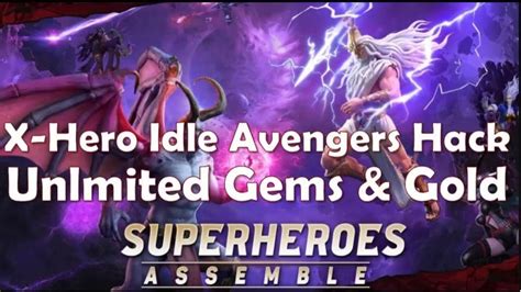 X Hero Idle Avengers Hack 2023 Step By Step Free Gems And Gold