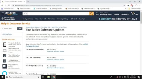how to update your kindle fire software