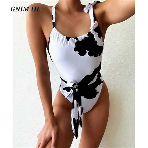 Cow Print Bikini The Cow Print Bikini Sexy Women One Piece Bandage