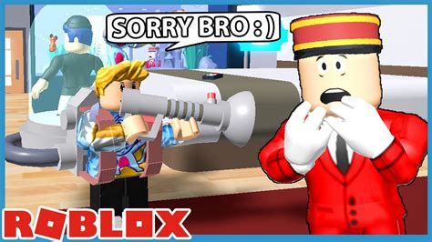 Trolling Noobs In Roblox Escape The Hotel Obby Youtube