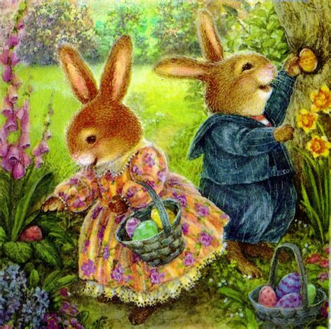 Susan Wheeler B1955 — 804×800 Susan Wheeler Bunny Art Art