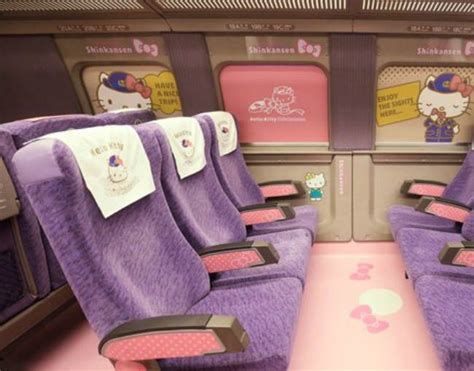 Japans New Hello Kitty Themed Bullet Train Is What You Need To See