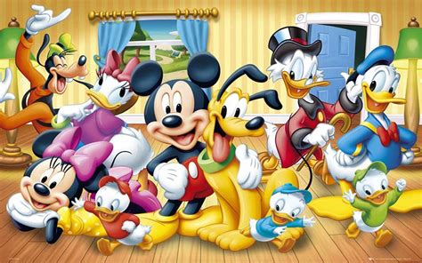 Mickey And Friends Wallpapers Wallpaper Cave