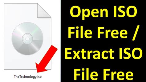 How To Open Iso File Open Iso File In Windows How To Extract Iso