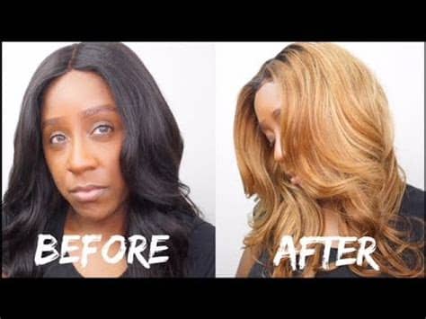 Balayage hairstyles for black hair. HOW TO BLEACH BLACK HAIR TO BLONDE HAIR IN 20 MINS!! | NO ...