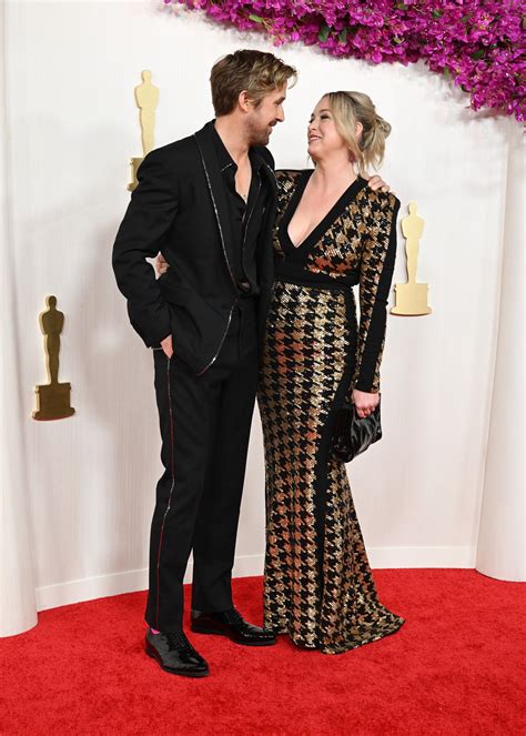 Ryan Gosling Walked The 2024 Oscars Red Carpet With His Sister Not