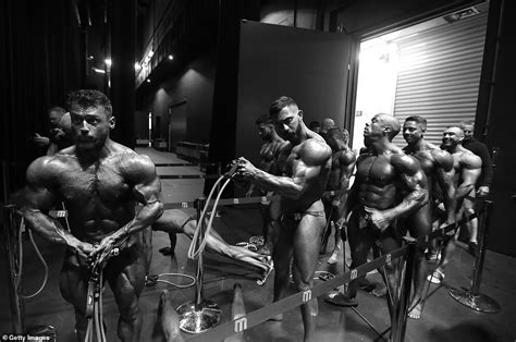 Ripped Australians Show Off Their Rippling Muscles At Bodybuilding