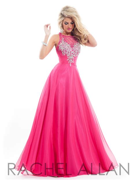 French Novelty Rachel Allan Princess 2835 Prom Gown