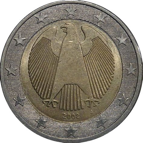 2 Euros 1st Map Federal Republic Of Germany Numista