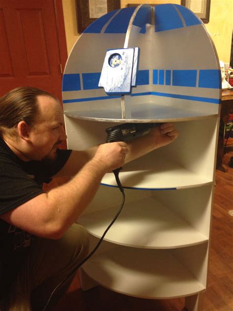 R2 D2 Nerd Shelf Make Your Own With Our Tips And Plans Jennifer