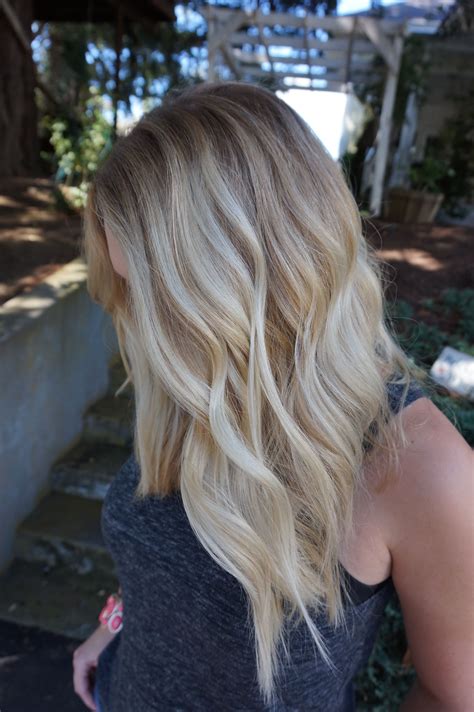 Vanilla Blonde Balayage Hair By Abigail Walston Balayage Hair Caramel