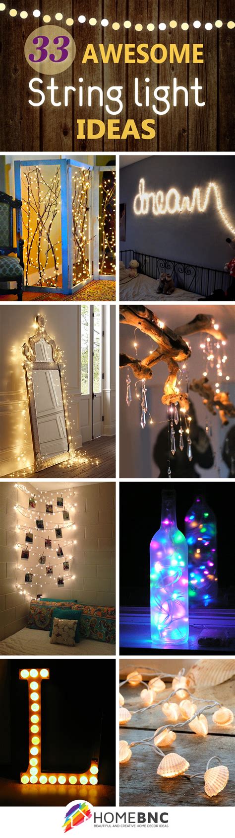 33 Best String Lights Decorating Ideas And Designs For 2017