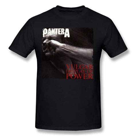 Pantera Vulgar Display Of Power S T Shirt Stylish Shirts Short Sleeves