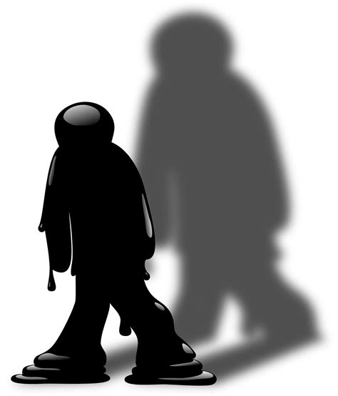Shadow Person Cartoon Silhouette Clip Art The Shadow Cliparts Png
