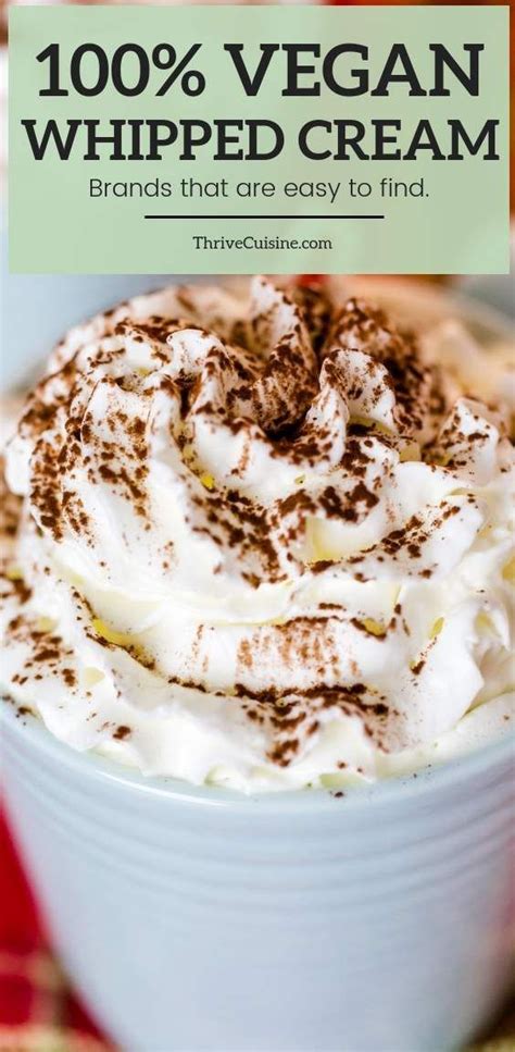 Maybe you would like to learn more about one of these? 8 Best Vegan Whipped Cream Brands to Buy | Vegan whipped ...