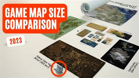 Video Game Map Size Comparison 3d Youtube