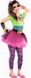 80s Party Girls Fancy Dress Celebrity 1980s Singer Kids Childs Costume ...
